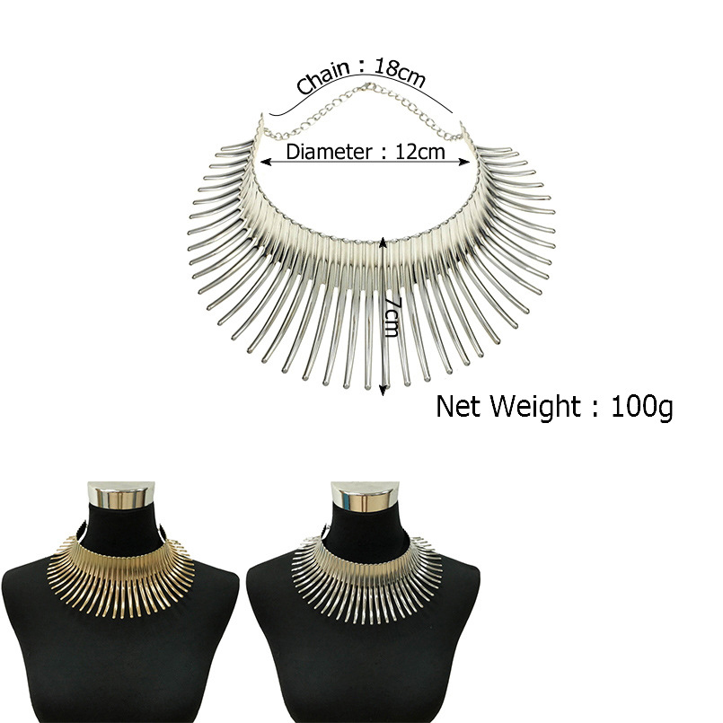 Kalung Besar Wanita ABQR Gaya  - Ethnic Style ulasan dan harga