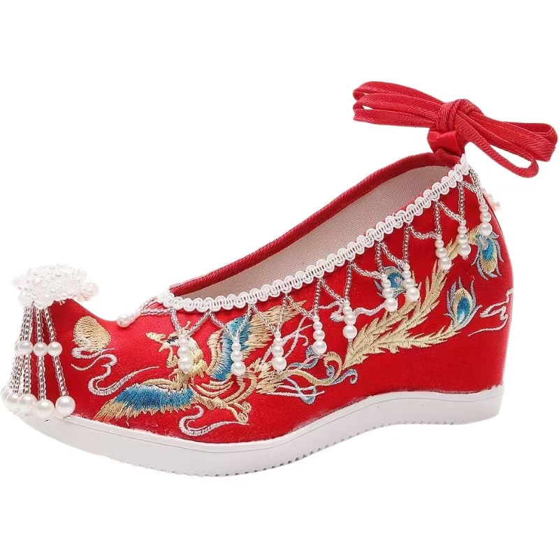 Sepatu Pengantin Wanita Merah  - Ethnic Style ulasan dan harga