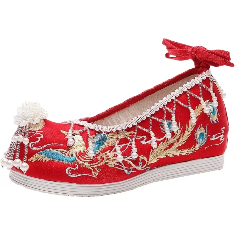 Sepatu Pengantin Wanita Merah  - Ethnic Style ulasan dan harga