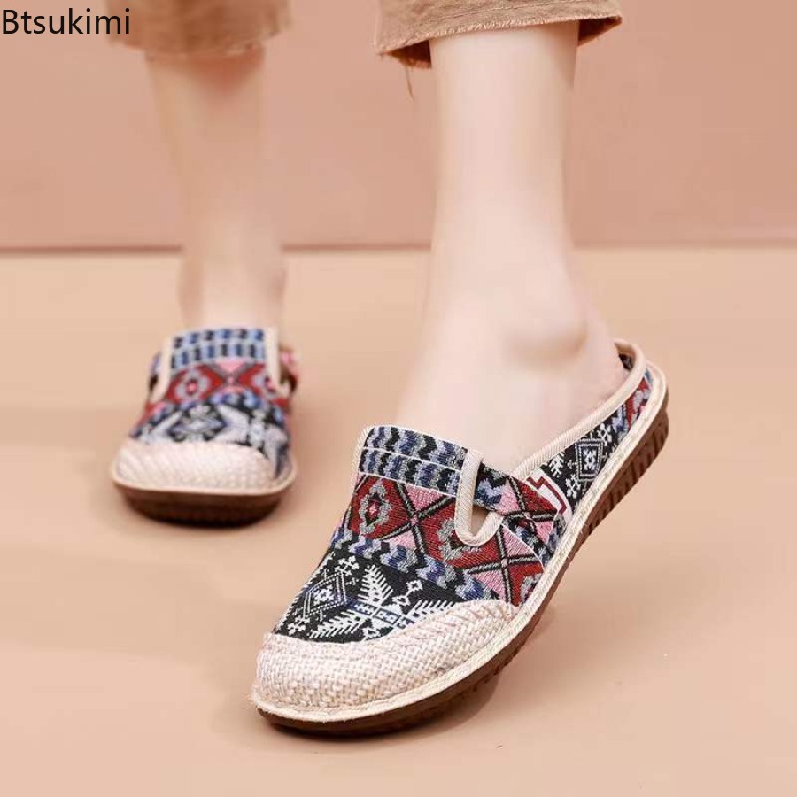 Sepatu Wanita Model Slip On 20 - Ethnic Style ulasan dan harga