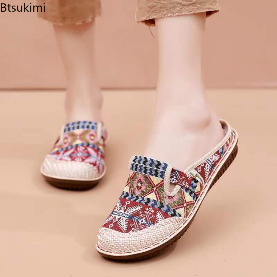 Sepatu Wanita Model Slip On 20 - Ethnic Style ulasan dan harga