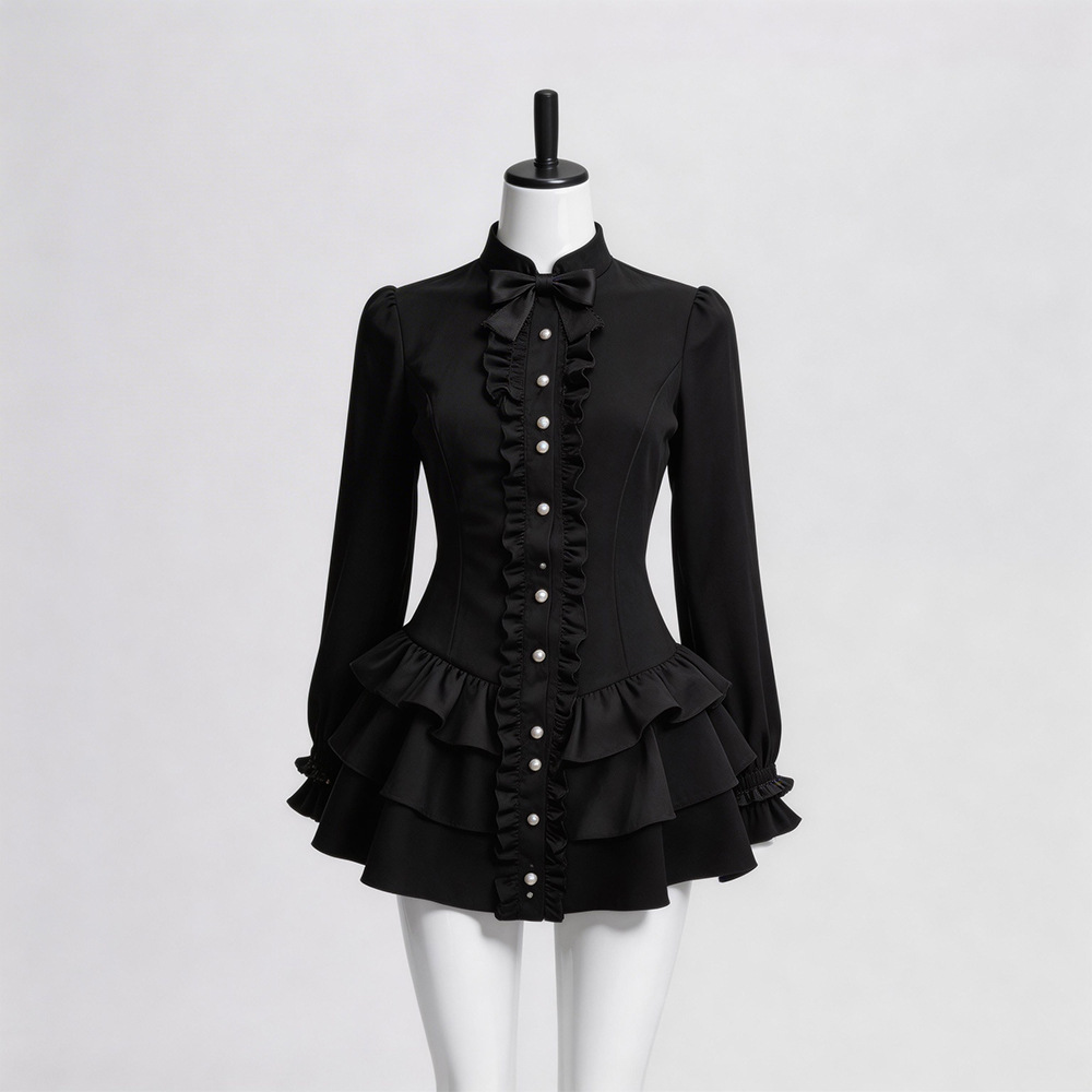 Rok Pendek Gotik Hitam Kostum  - Ethnic Wear ulasan dan harga