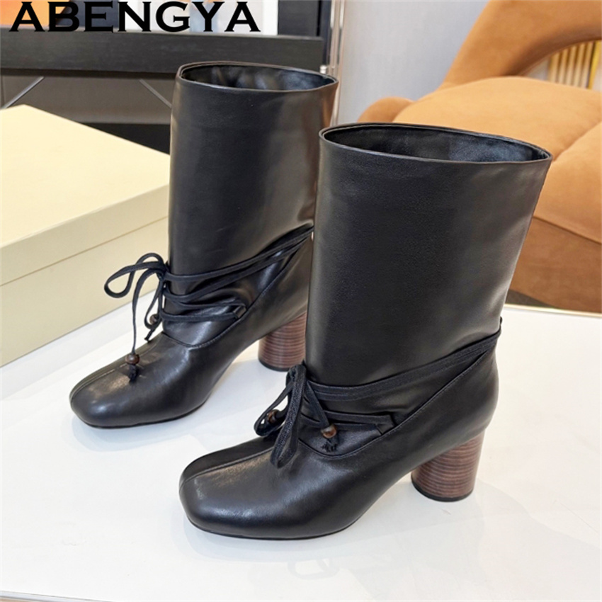 ABENGYA Sepatu Bot Setengah Be - Ethnic Fashion Week ulasan dan harga