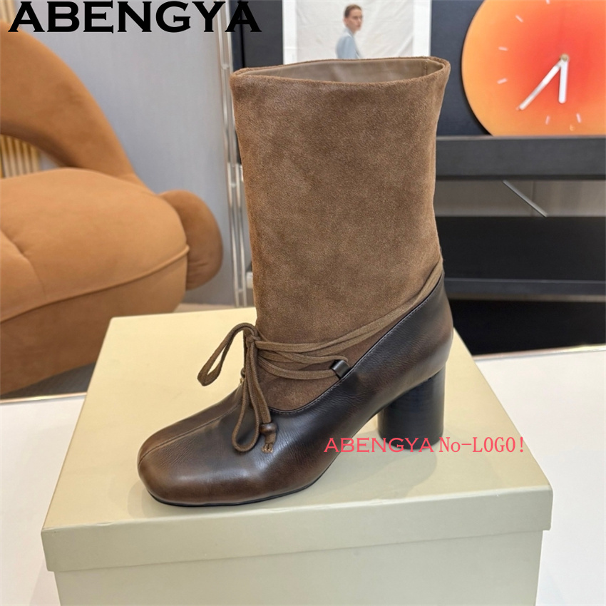ABENGYA Sepatu Bot Setengah Be - Ethnic Fashion Week ulasan dan harga