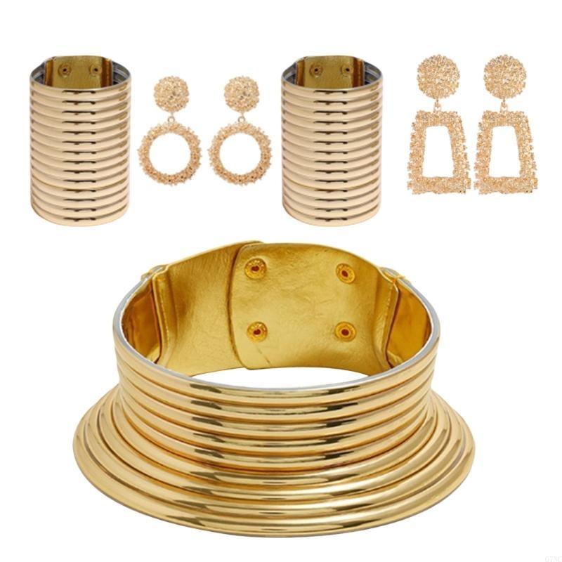 Set Perhiasan Cincin Leher Pan - Ethnic Contemporary Fashion ulasan dan harga
