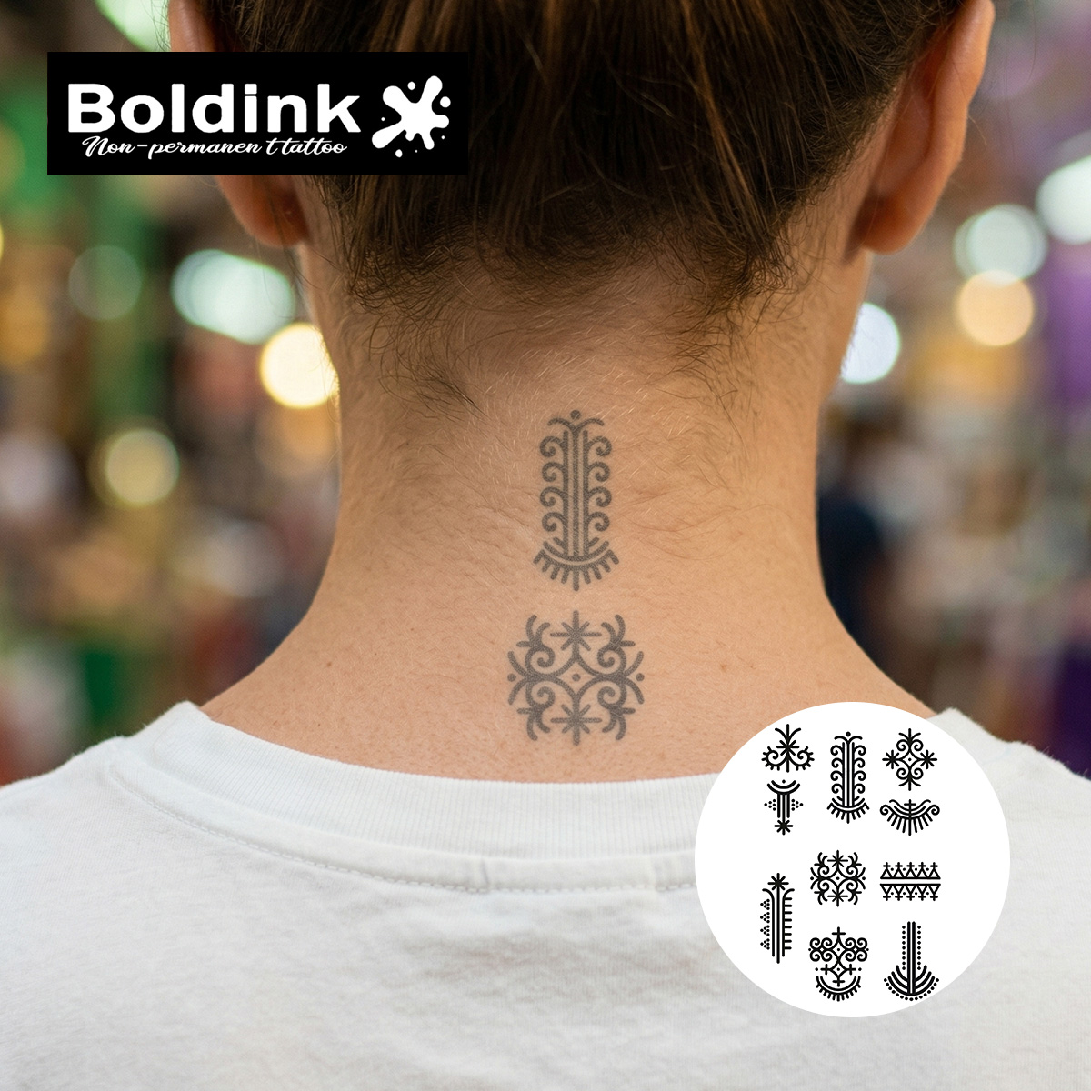 BOLDINK Stiker Tato Pelembab P - Ethnic Fashion Week ulasan dan harga