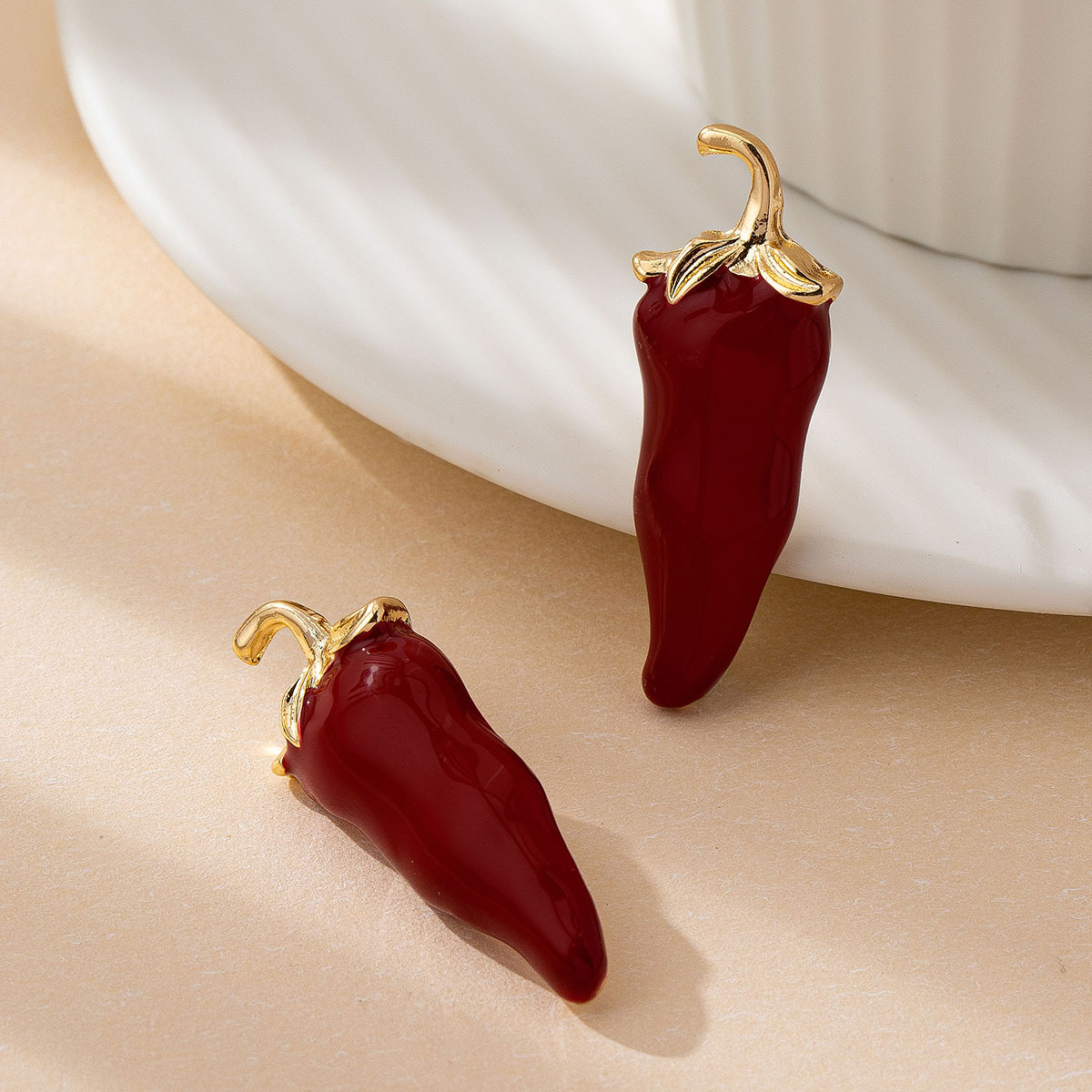 Anting-anting Chili Unik untuk - Ethnic Chic Fashion ulasan dan harga