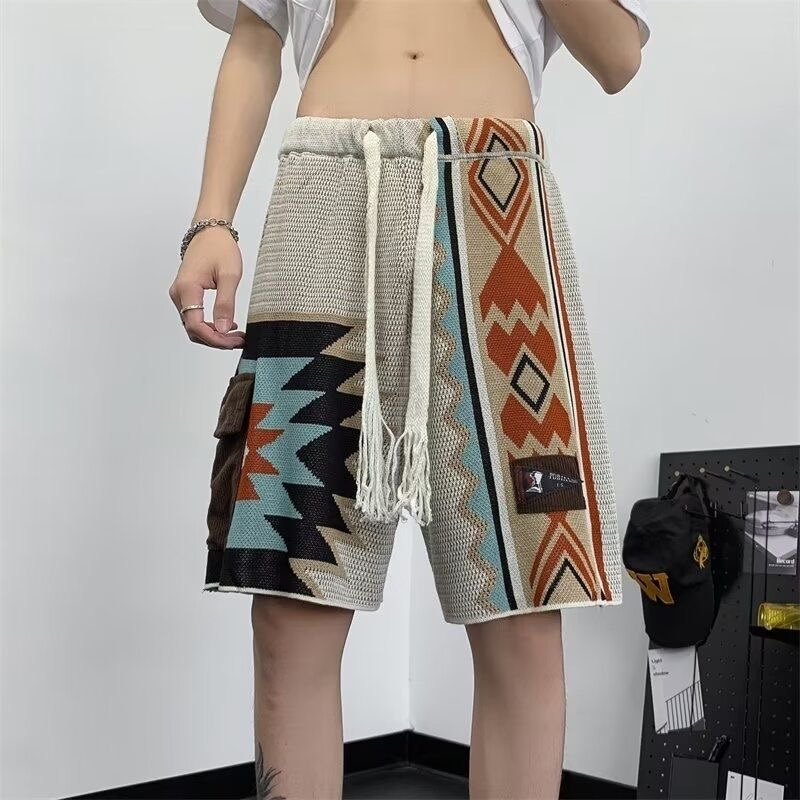 Celana Pendek Pantai Vintage E - Ethnic Chic Fashion ulasan dan harga