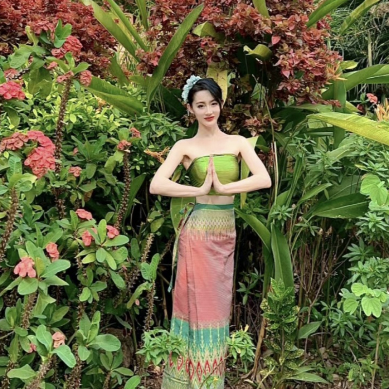 Pakaian Tradisional Thailand W - Batik Sarong Wrap ulasan dan harga