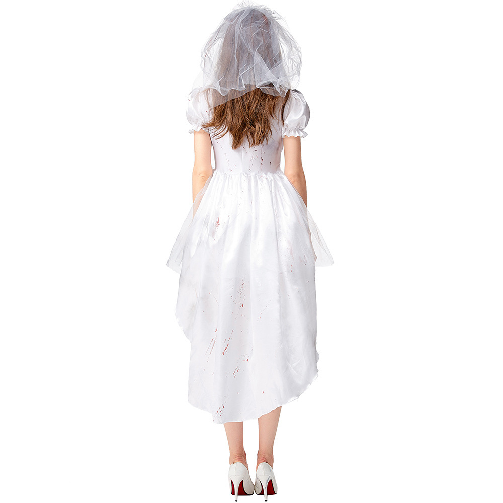 Kostum Pengantin Hantu Putih H - Ethnic Fashion House ulasan dan harga
