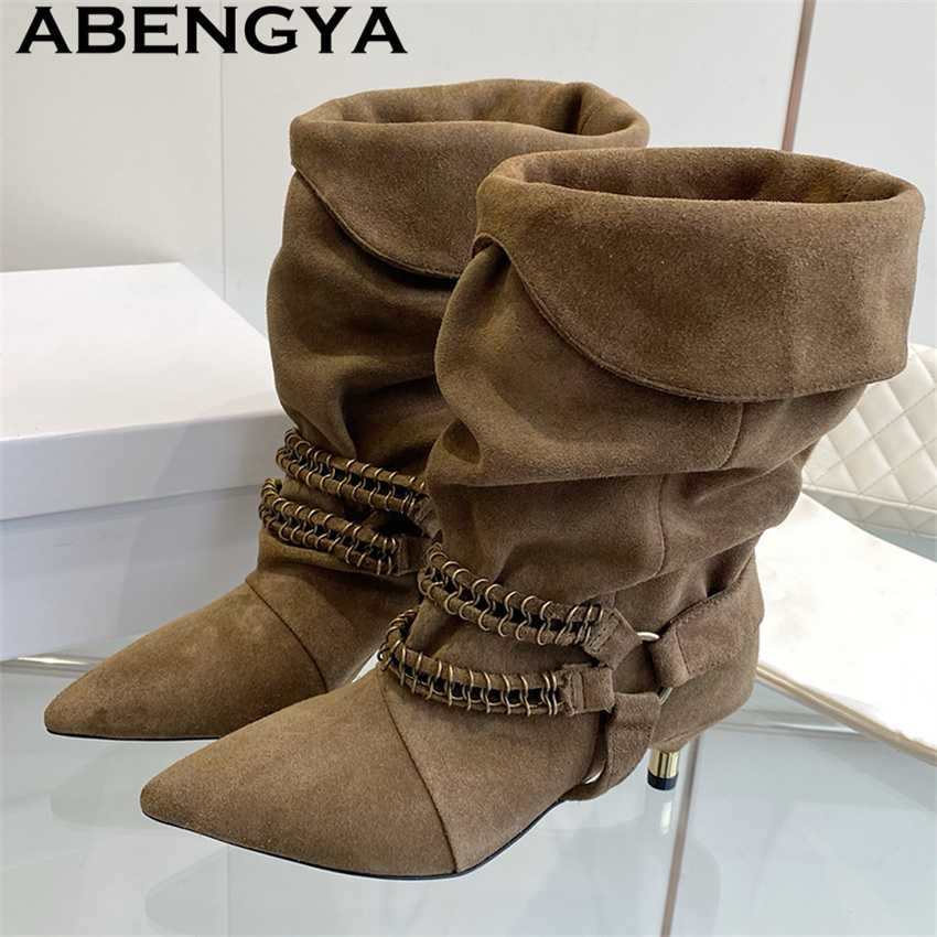 Sepatu Bot Pergelangan Kaki Pe - Ethnic Fashion Week ulasan dan harga
