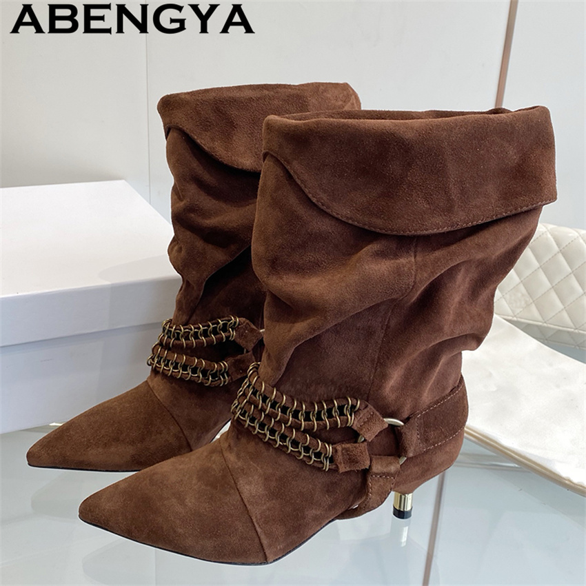 Sepatu Bot Pergelangan Kaki Pe - Ethnic Fashion Week ulasan dan harga