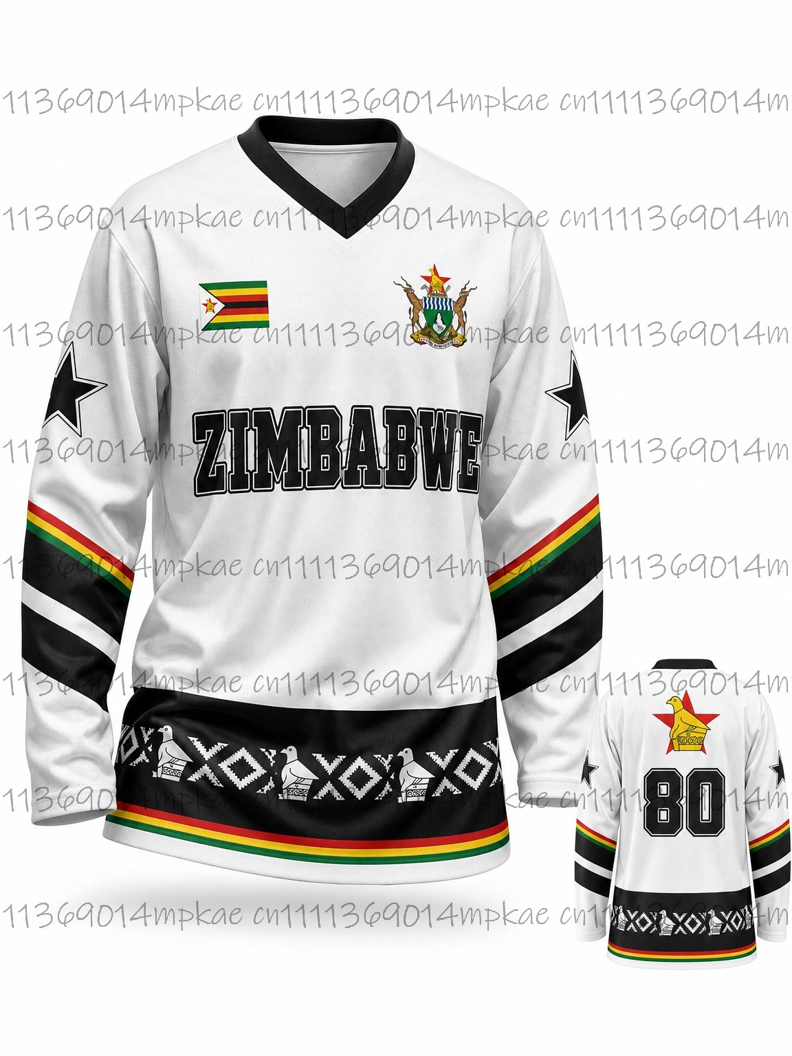 Kaos Pria Lengan Panjang V-Nec - Ethnic Style ulasan dan harga