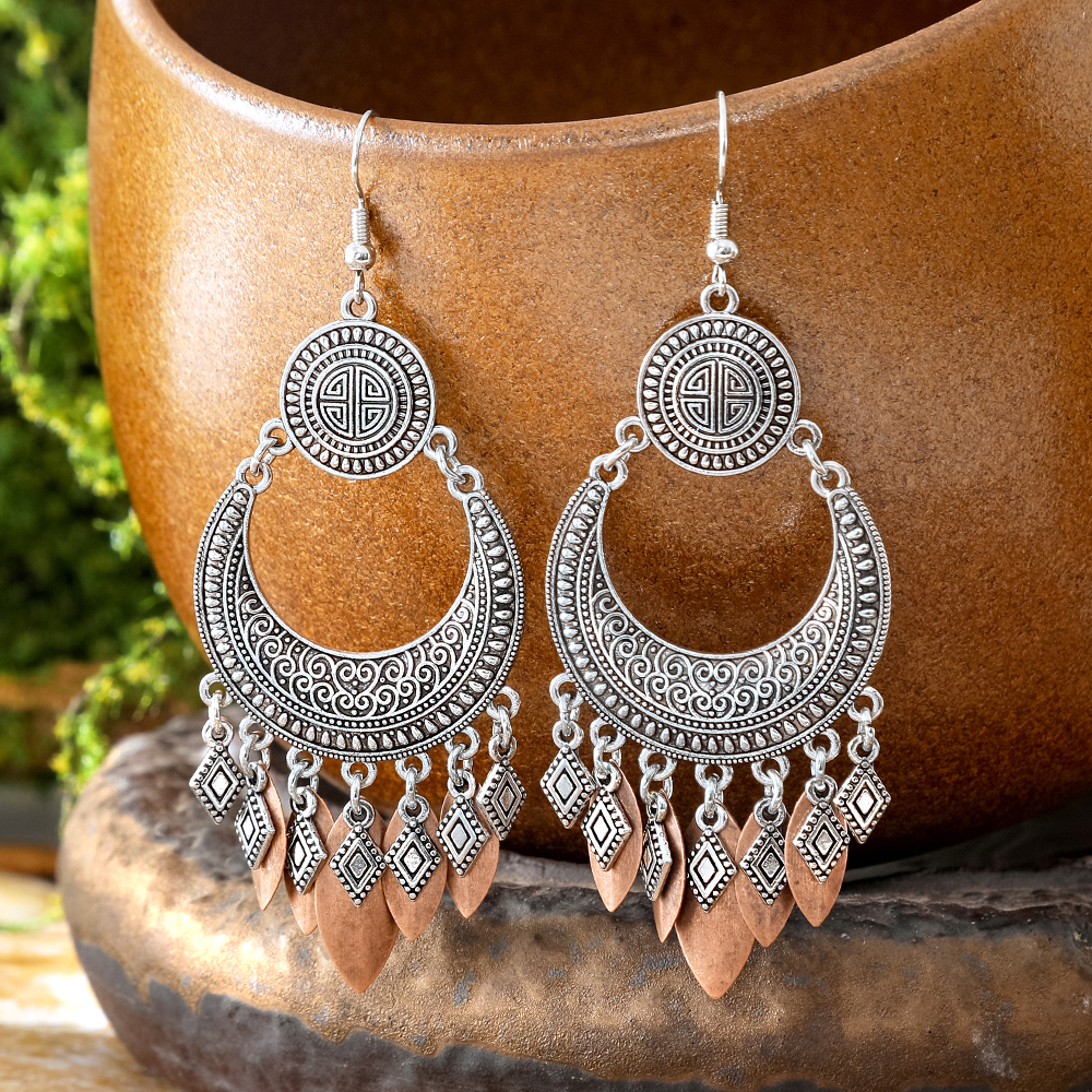 Anting Gantung Gaya Etnik Anti - Ethnic Chic Fashion ulasan dan harga
