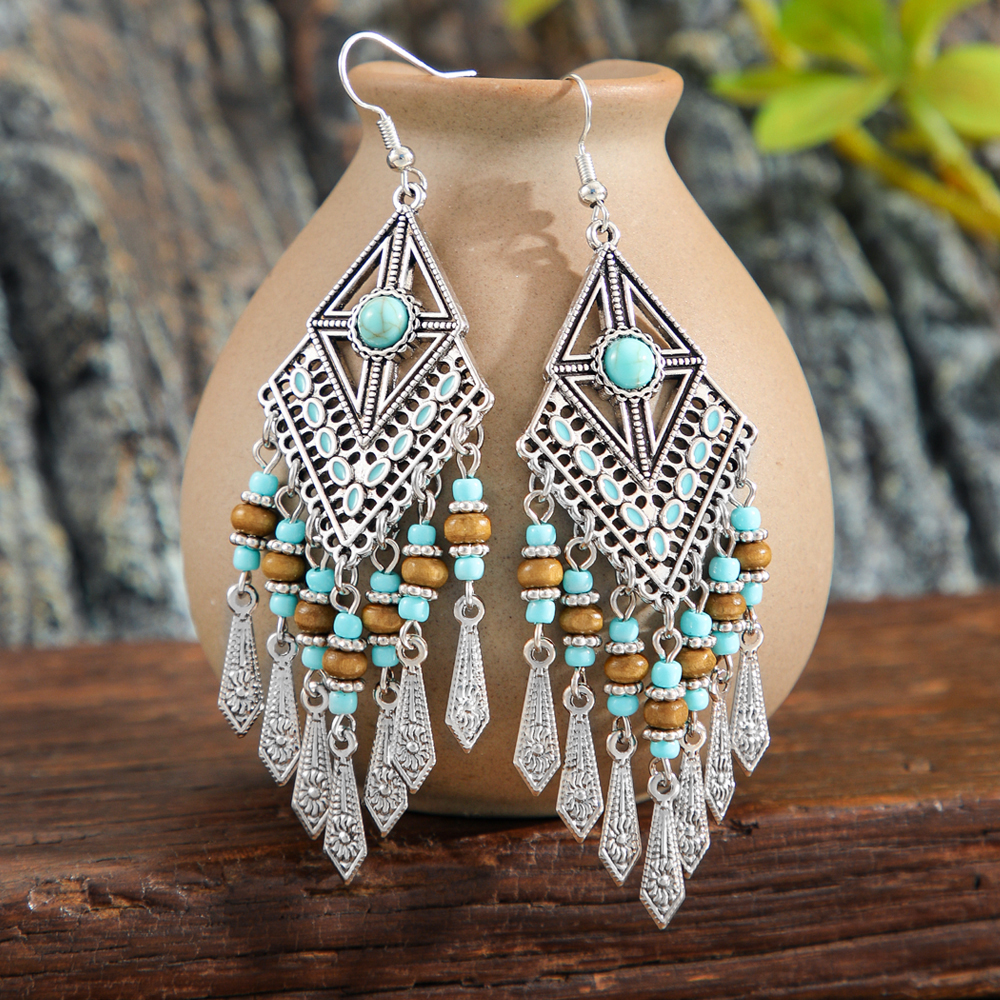 Anting Gantung Gaya Etnik Anti - Ethnic Chic Fashion ulasan dan harga