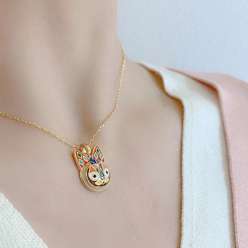 Kalung Enamel Motif Seni Etnik - Ethnic Fashion World ulasan dan harga